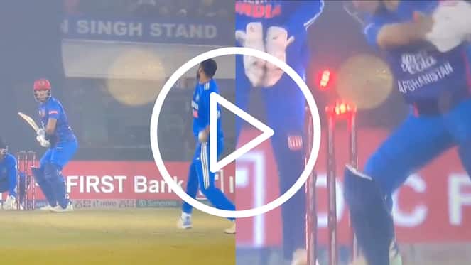 [Watch] Axar Patel ‘Dismantles’ Rahmat Shah With A Sharp Delivery